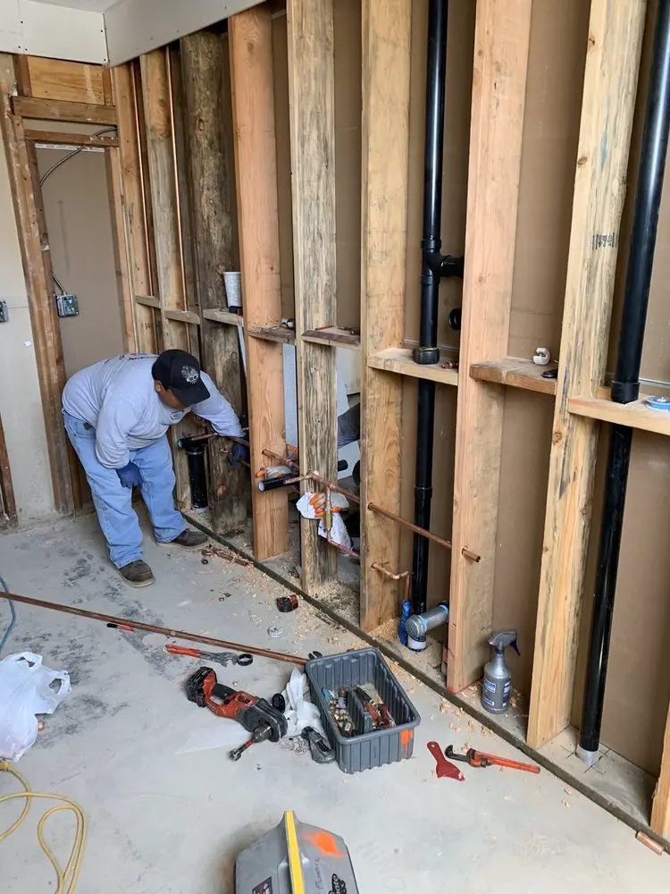 Commercial rough-in plumbing for Commercial Plumbing in Elmhurst